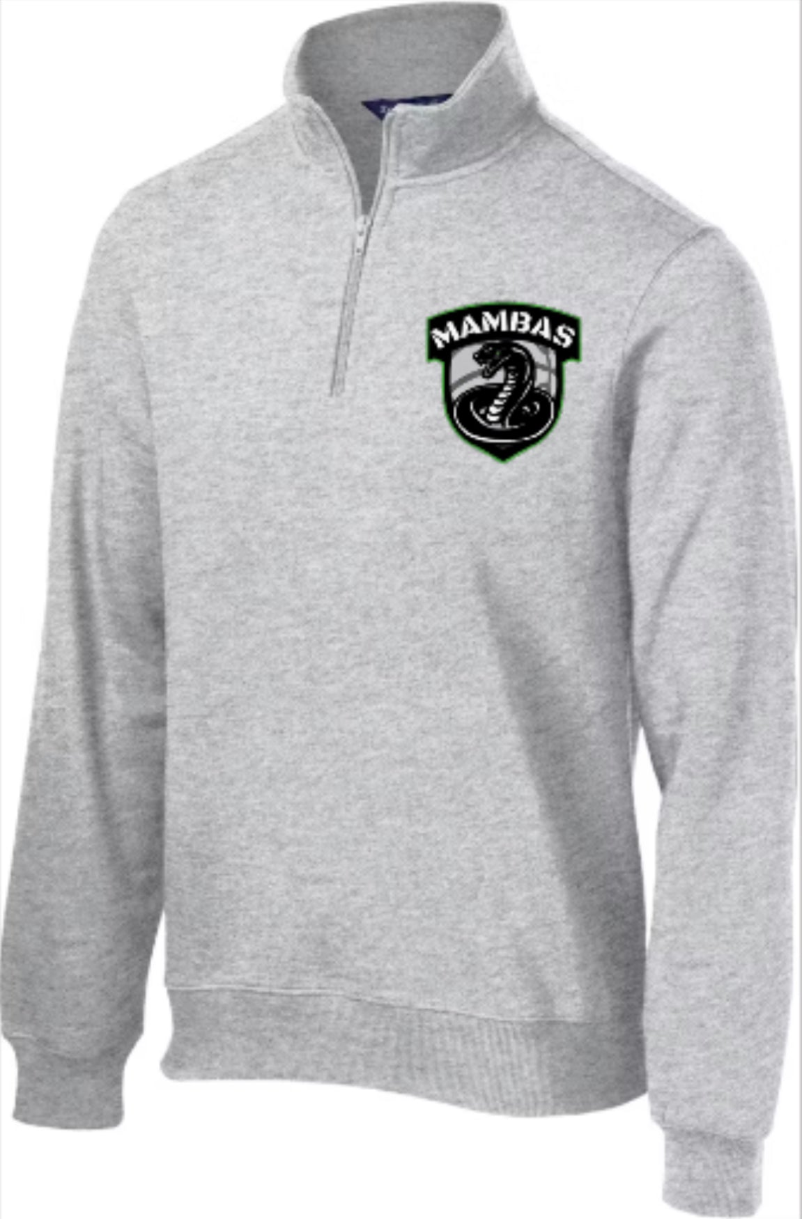 Mambas Basketball 1/4 Zip Sweatshirt-Unisex Fit