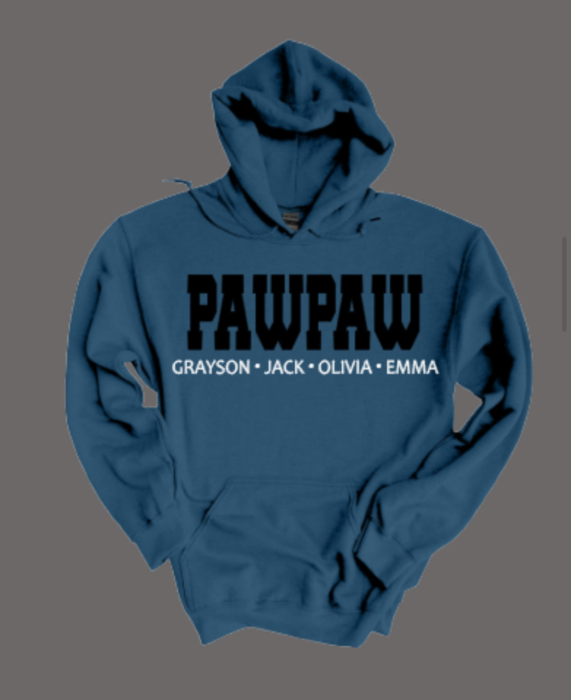 GRANDPA Custom Hooded Sweatshirt