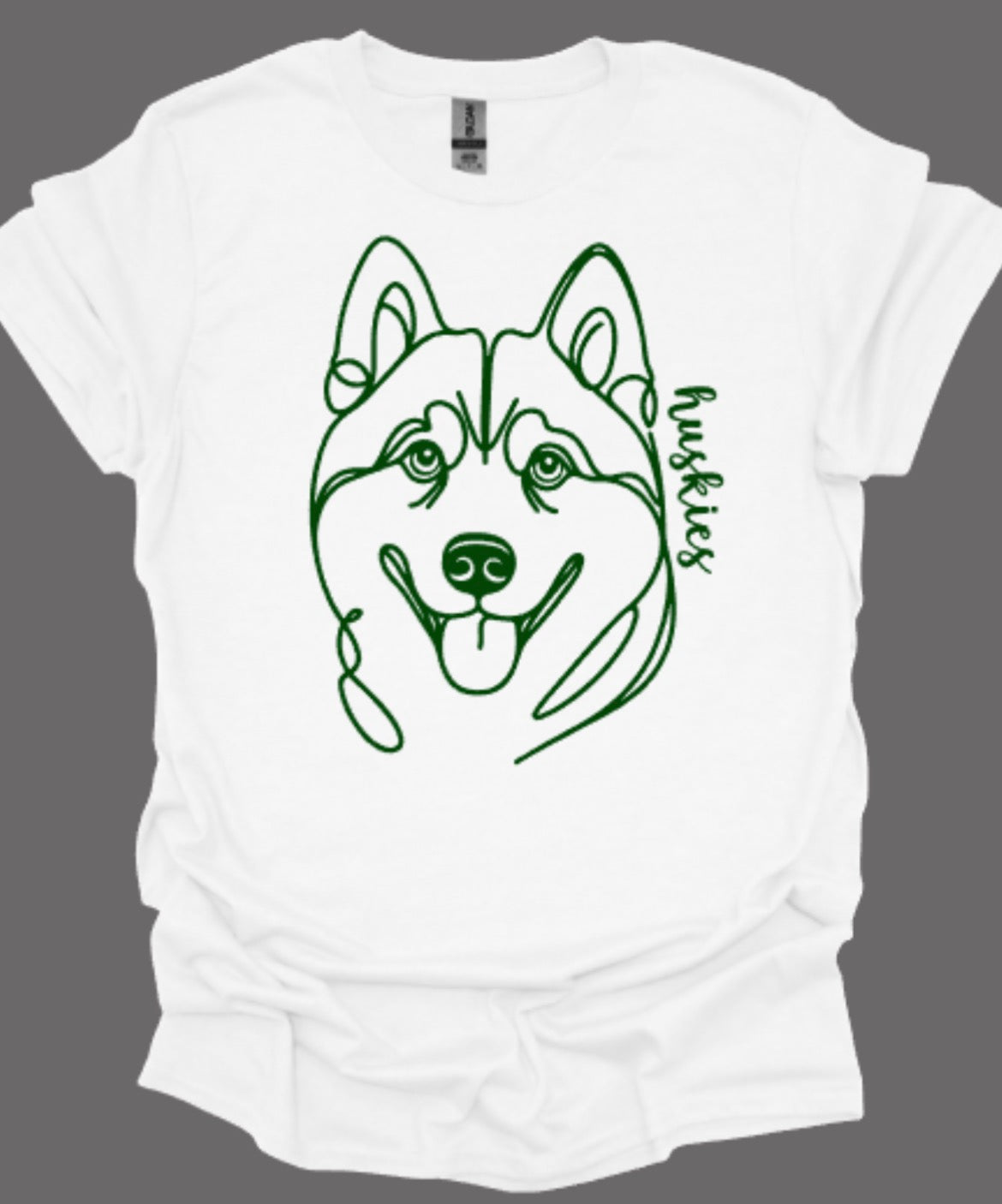Huskies Sketch Softstyle Tee