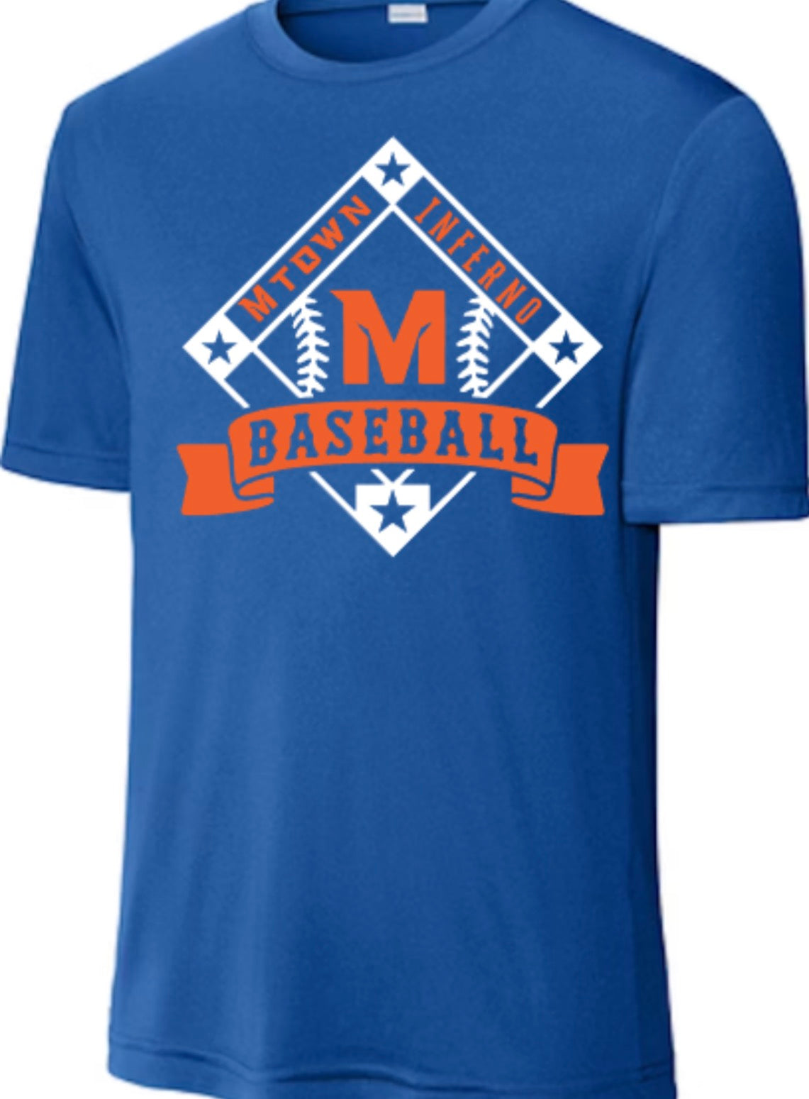 Inferno Baseball Diamond Performance Tee