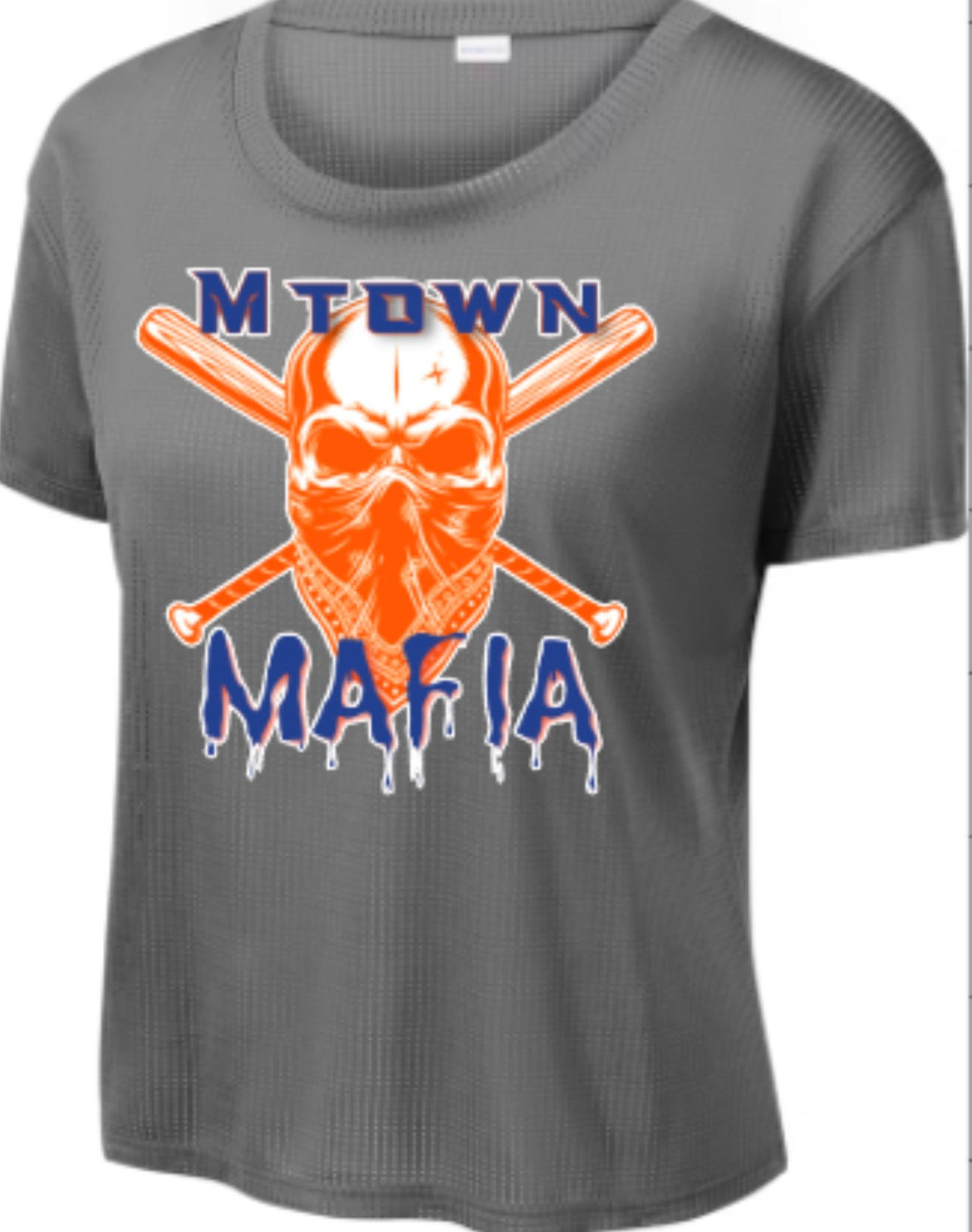 Mafia Logo Women's PosiCharge Draft Crop Tee