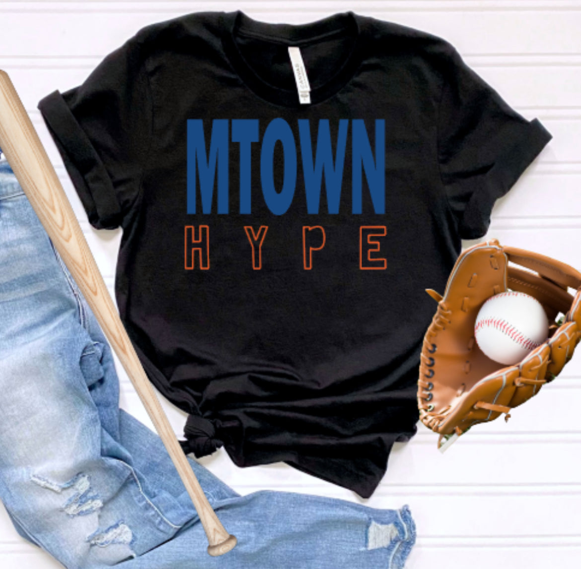MTOWN  Hype Extra Innings Softstyle Tee