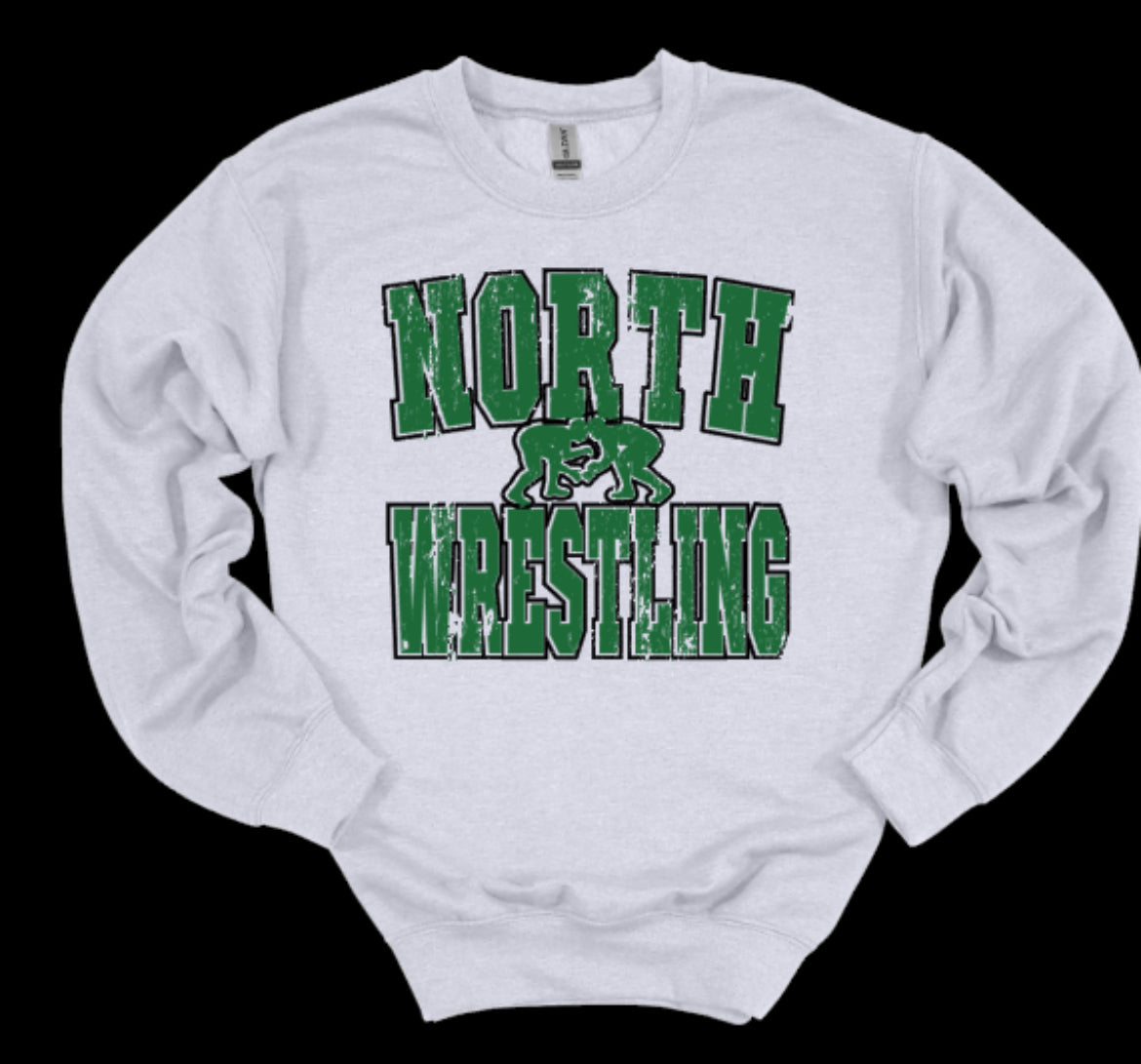 NORTH WRESTLING Takedown Crewneck Sweatshirt