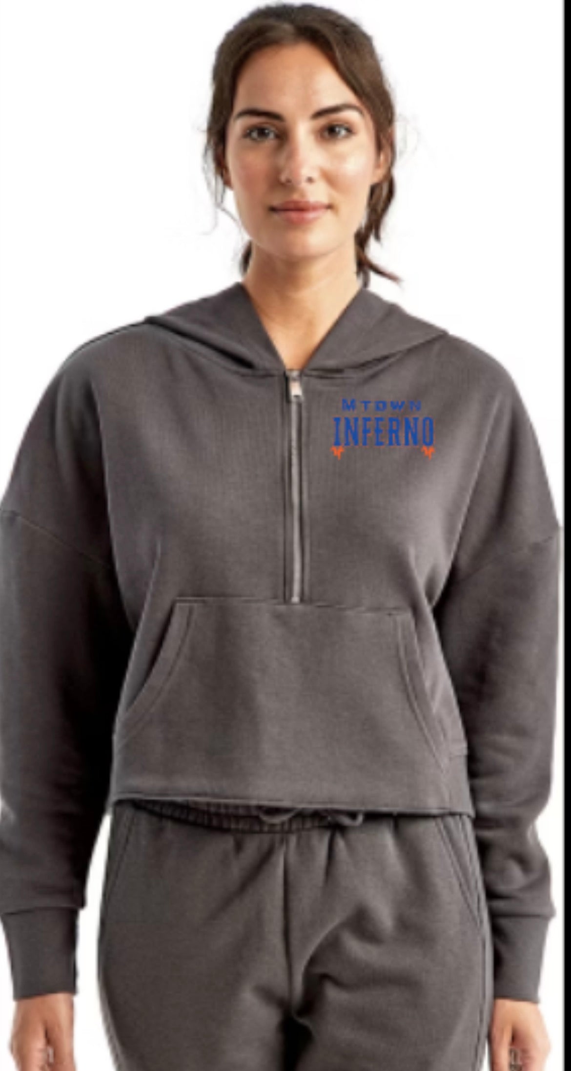 MTOWN Inferno Women’s Half-Zip Hoodie