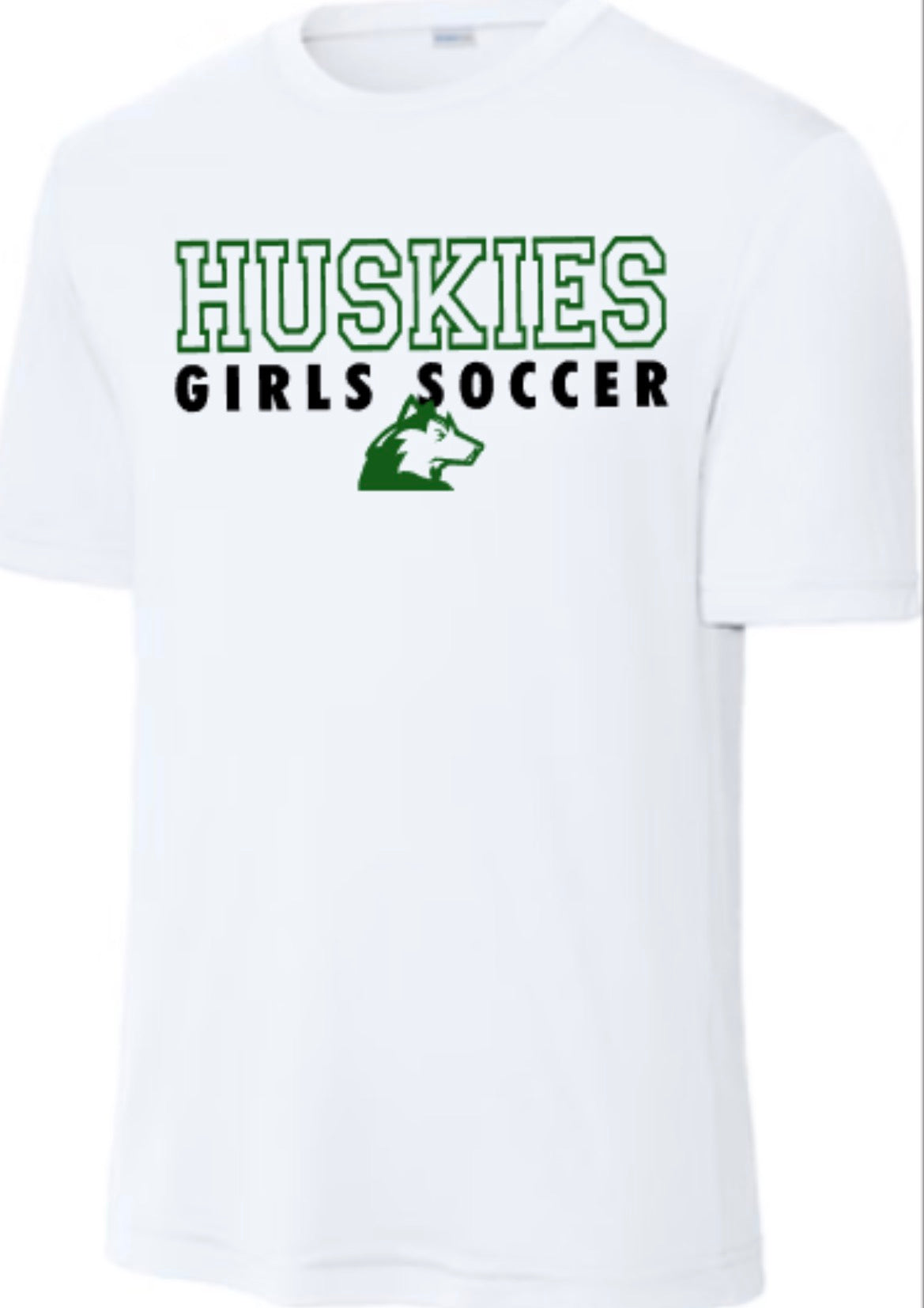 Huskies Girls Soccer Letterman Cooling Performance Tee
