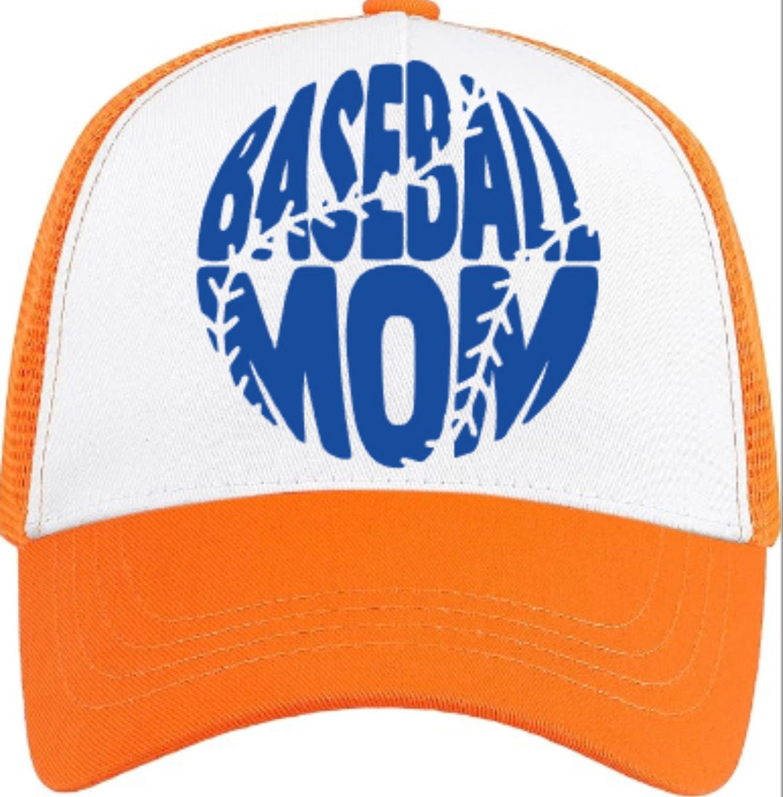 Baseball Mom Trucker Hat
