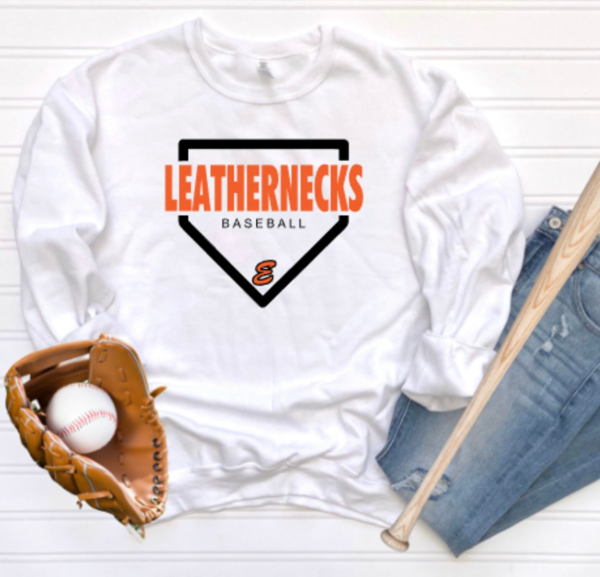 Leathernecks Pinch Hitter Crewneck Sweatshirt