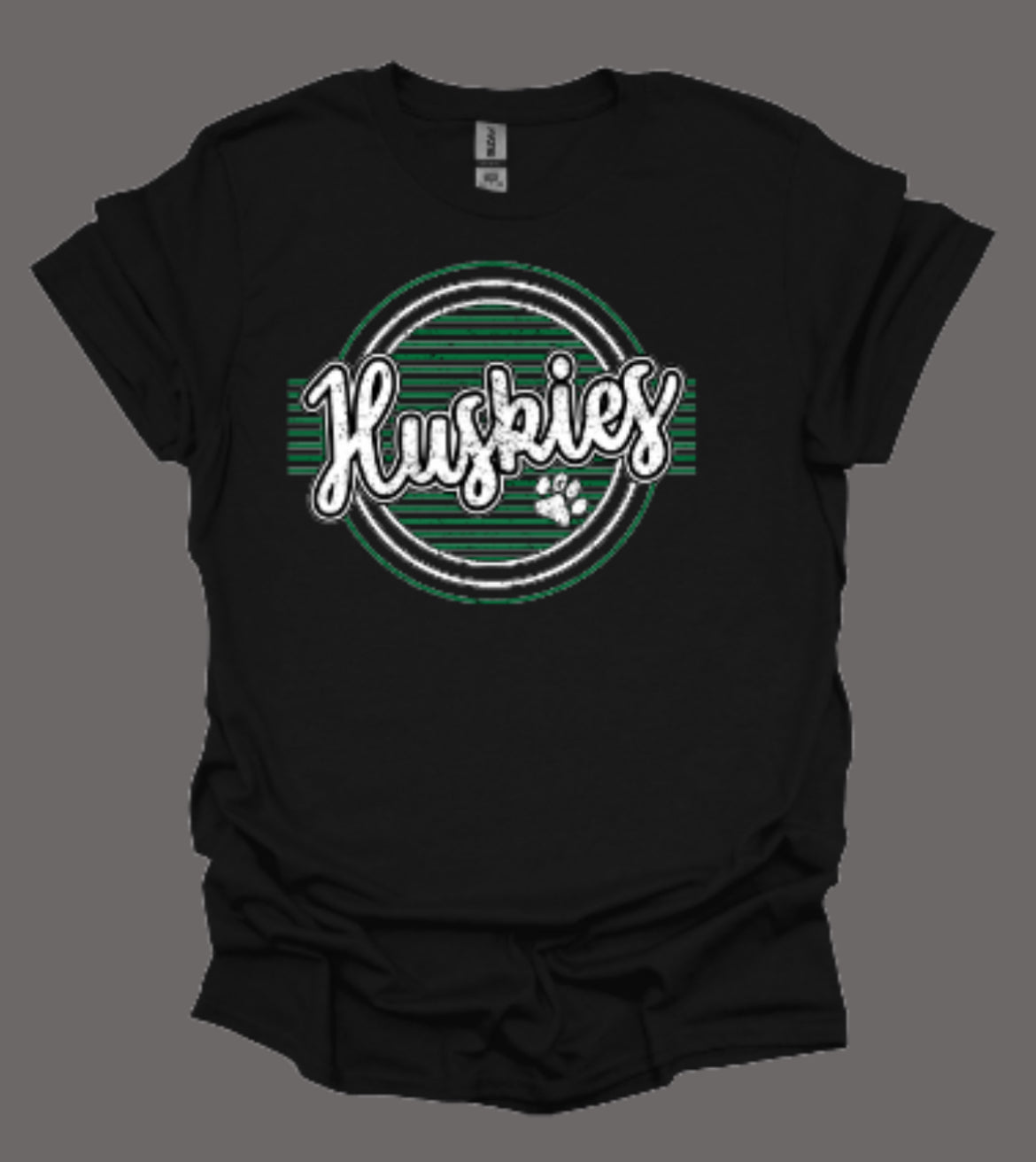 Huskies Stripes Softstyle Tee