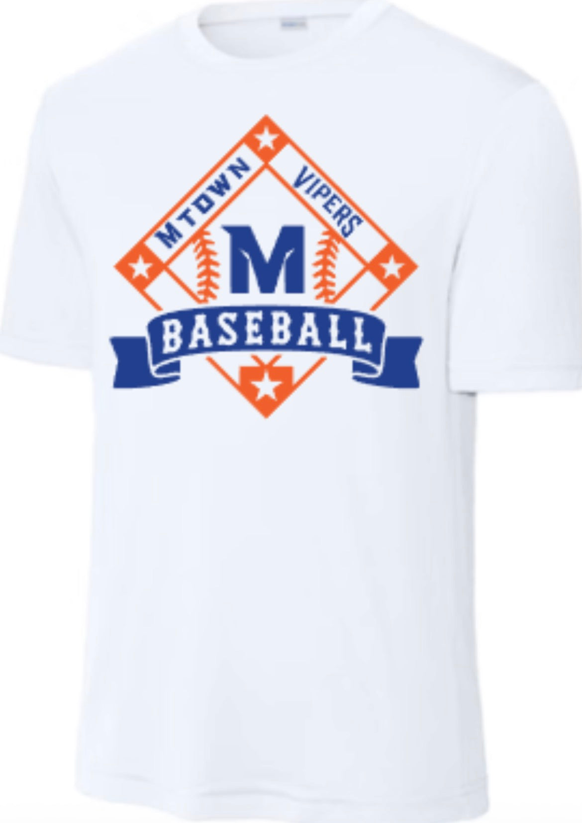 Vipers Baseball Diamond Performance Tee