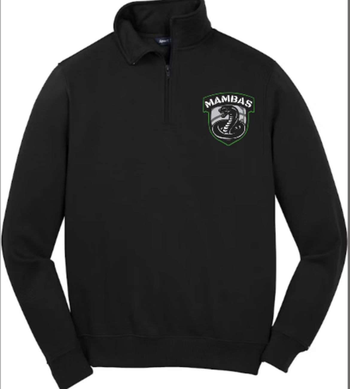 Mambas Basketball 1/4 Zip Sweatshirt-Unisex Fit