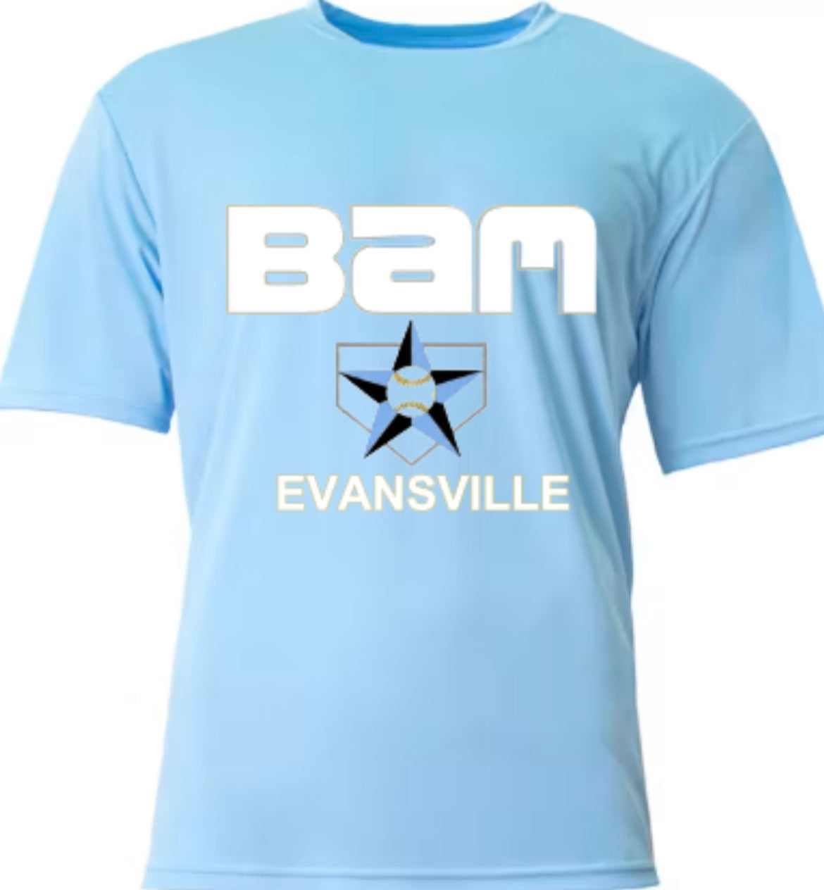 BAM Evansville Full Logo Cooling Performance Tee