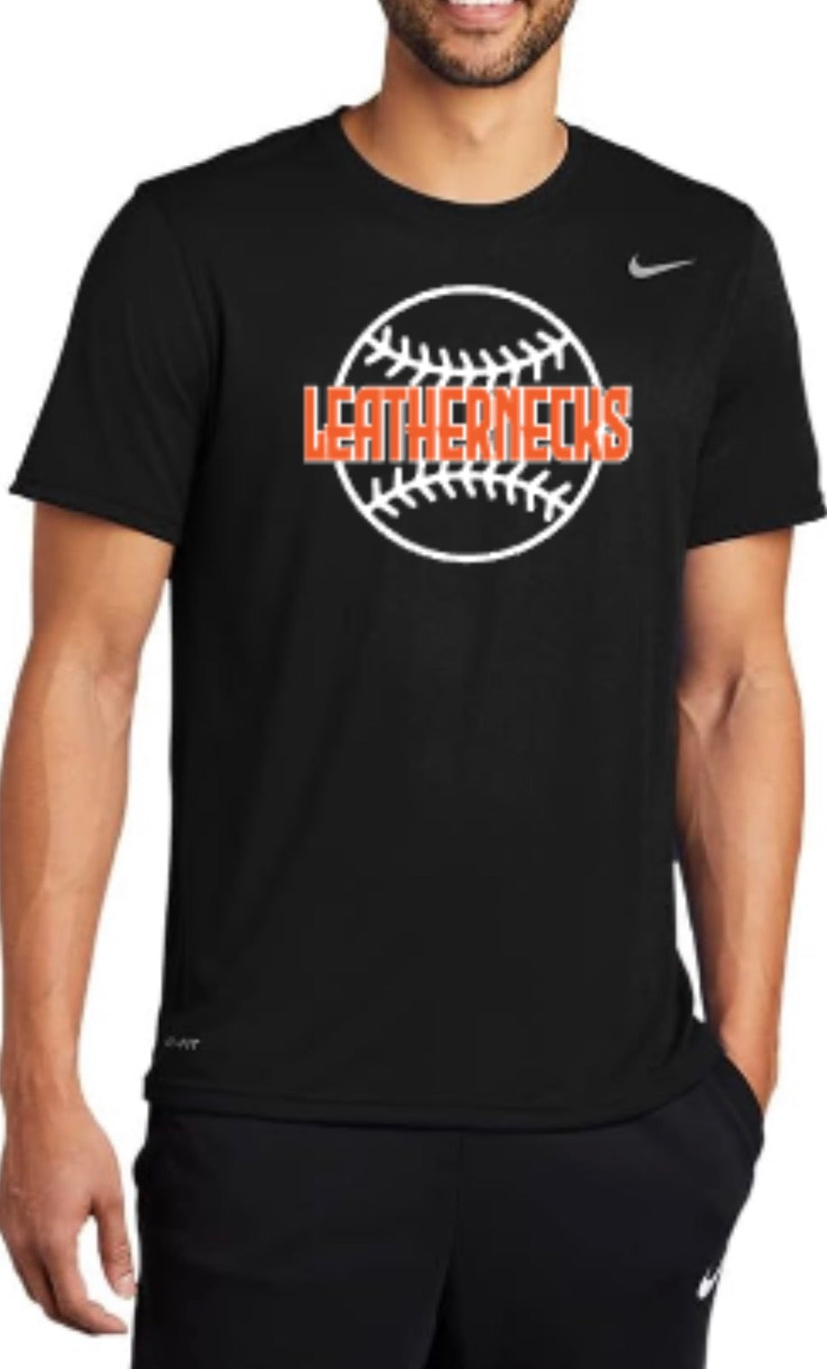 Leathernecks Bases Loaded Nike Men's Dri-FIT Legend Fitness T-Shirt