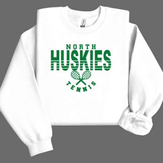 Huskies Tennis Crewneck Sweatshirt