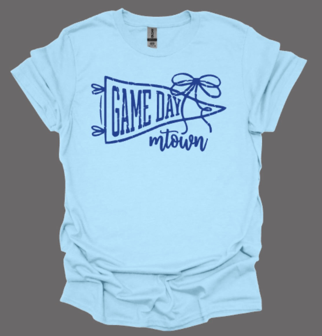 MTOWN Game Day Pennant Softstyle Tee