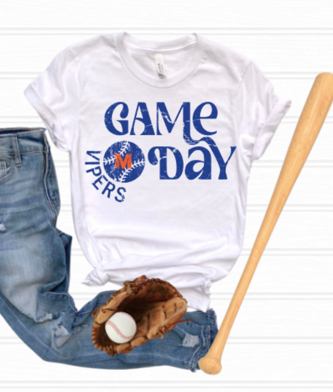MTOWN  Vipers Game Day Softstyle Tee