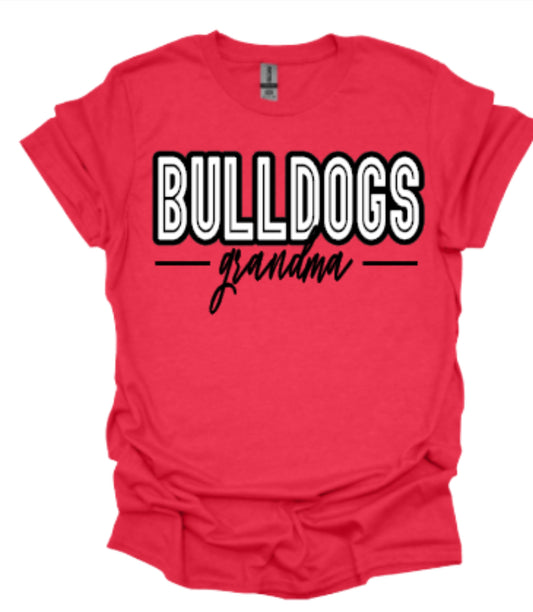 BOSSE BULLDOGS GRANDMA Custom Softstyle Tee