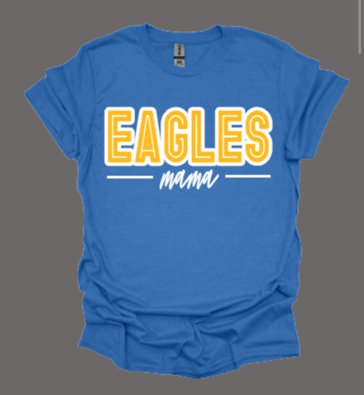 ECS EAGLES GRANDMA Custom Softstyle Tee