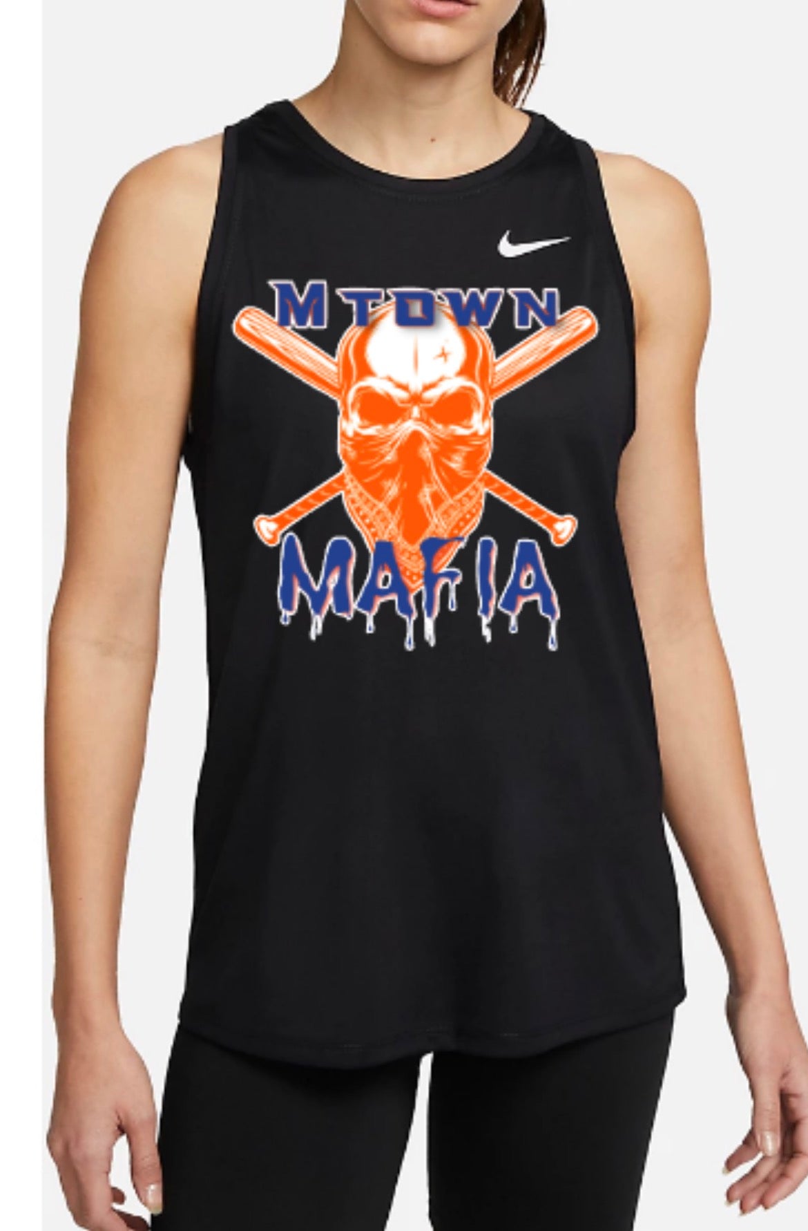 MTOWN Mafia Logo Nike Women's Dri-FIT Tank Top
