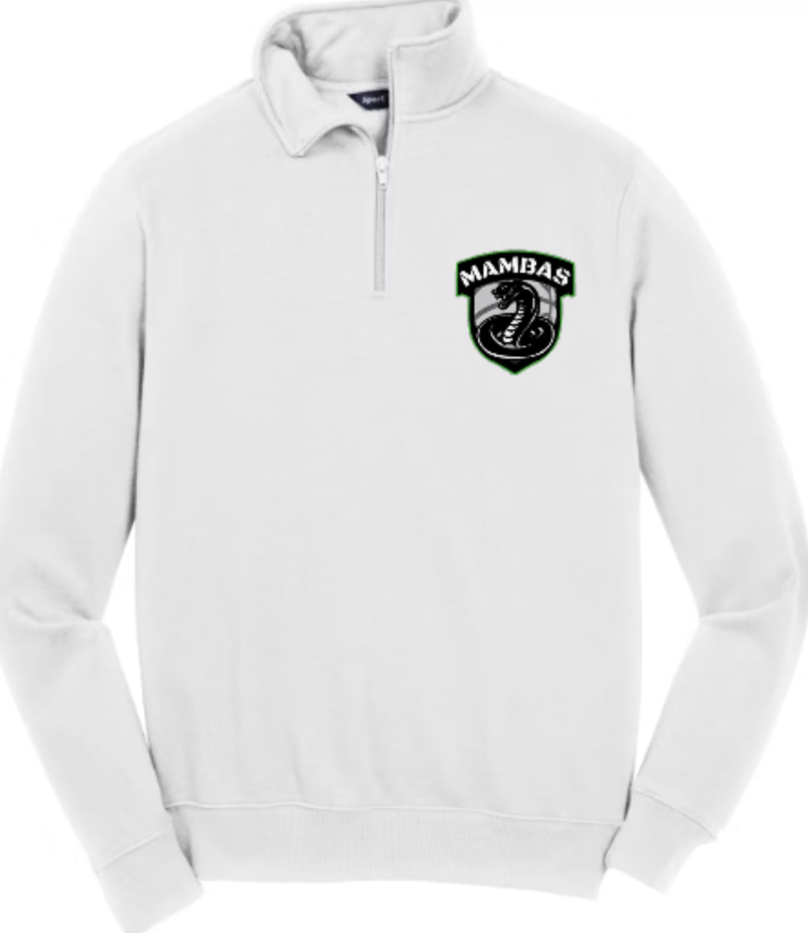 Mambas Basketball 1/4 Zip Sweatshirt-Unisex Fit