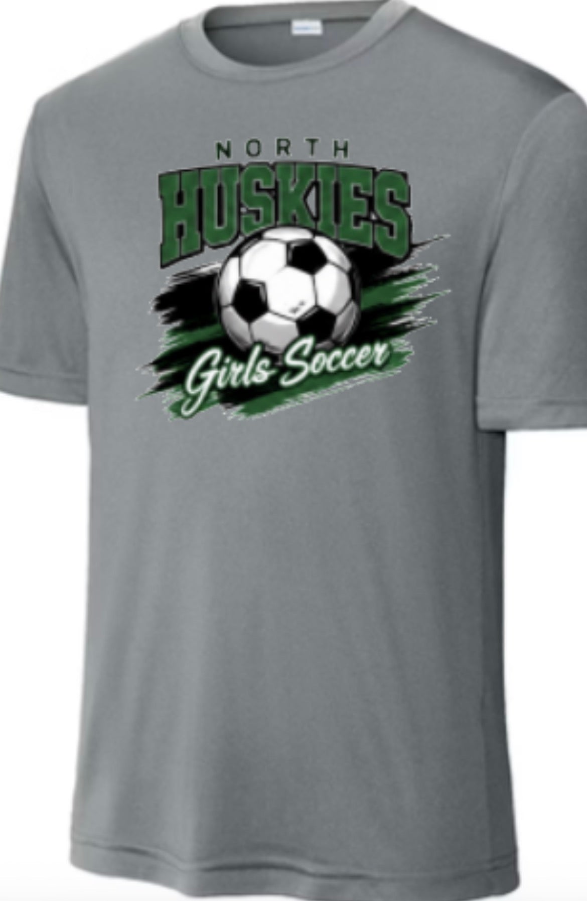 Huskies Girls Soccer Offside Cooling Performance Tee