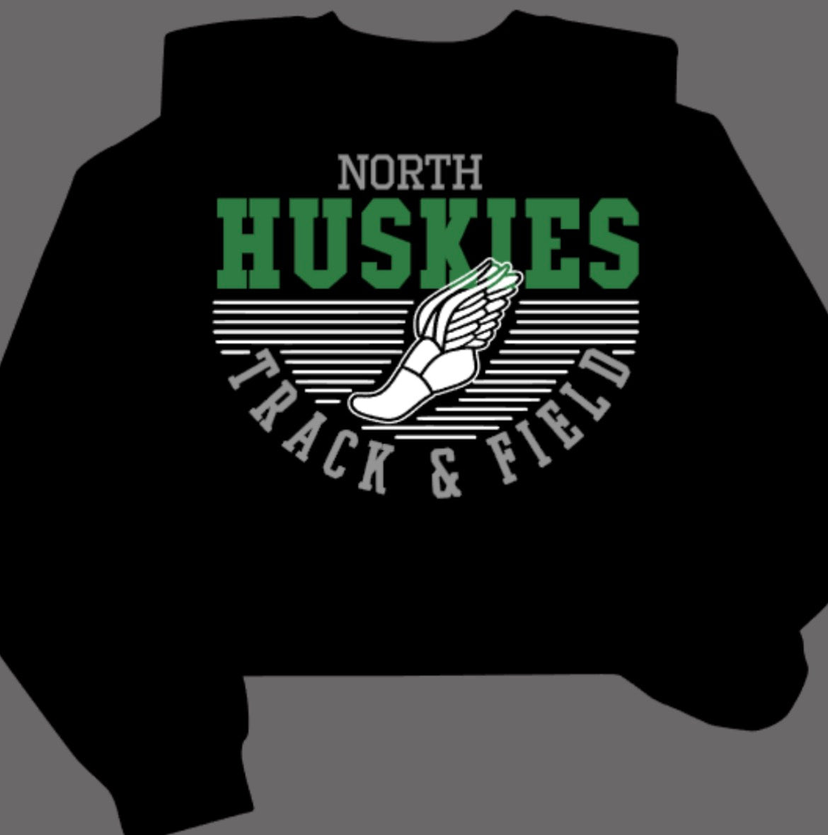 Husky Track & Field Meet Day Crewneck Sweatshirt