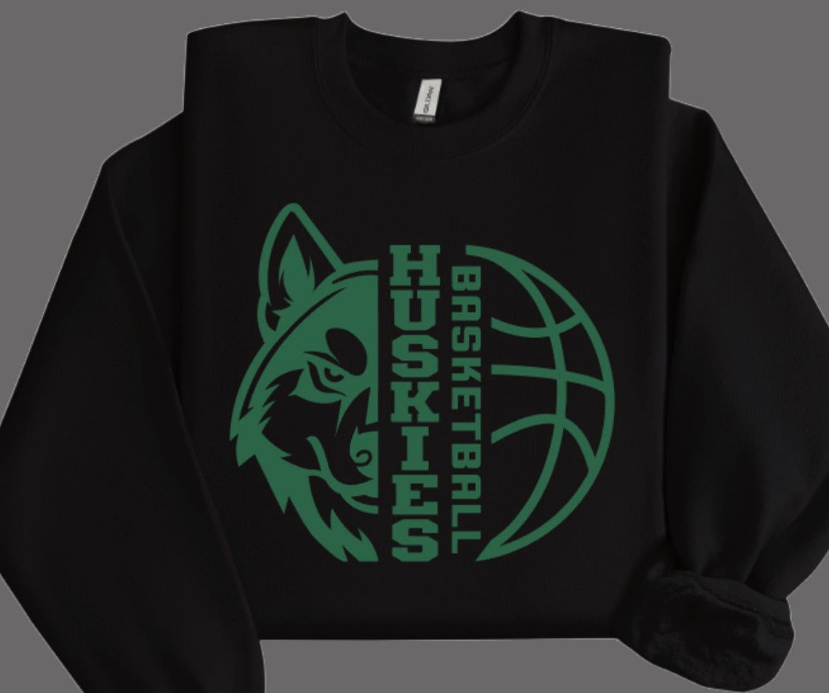 Huskies Basketball Crewneck Sweatshirt