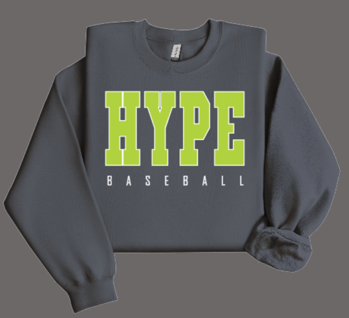 HYPE Varsity Crewneck Sweatshirt