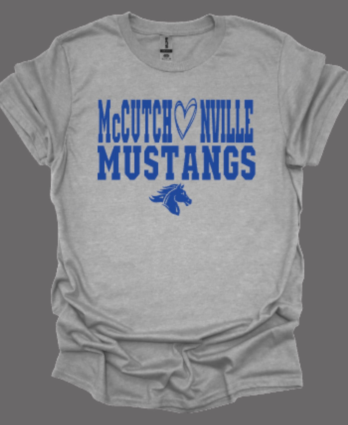 Mustangs Love Softstyle Tee