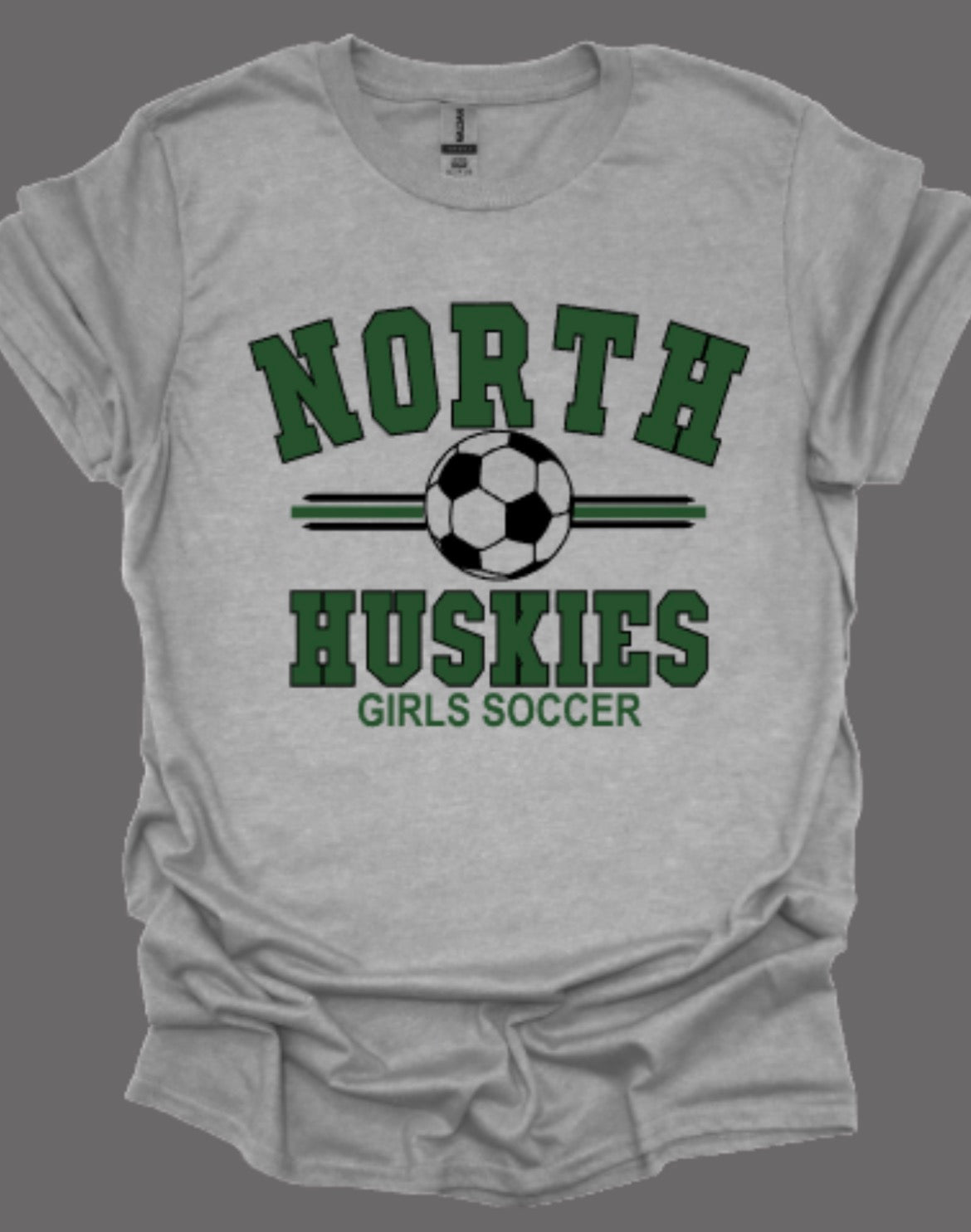 Huskies Girls Soccer Assist Softstyle Tee