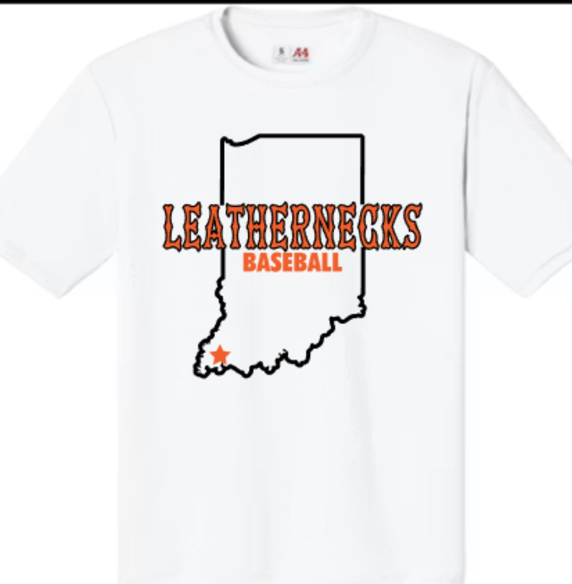 Leathernecks Indiana Performance Tee