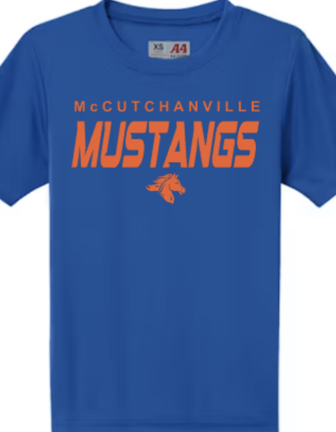 McCutchanville Mustangs Cooling Performance Tee