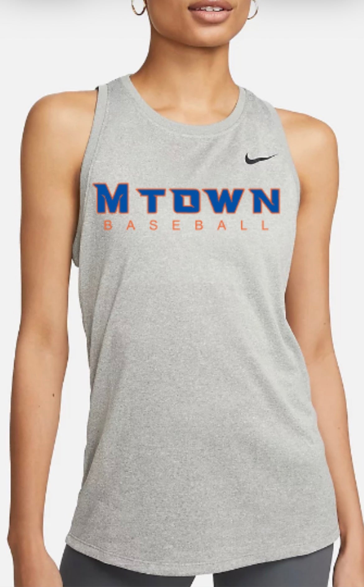 MTOWN Baseball Nike Women's Dri-FIT Tank Top