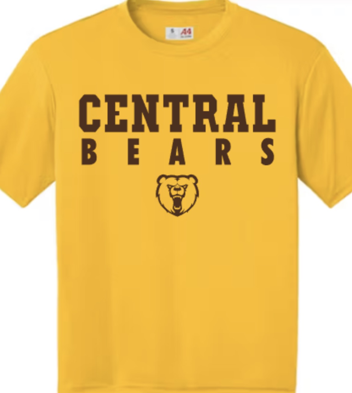 Central Bears Varsity Cooling Performance Tee