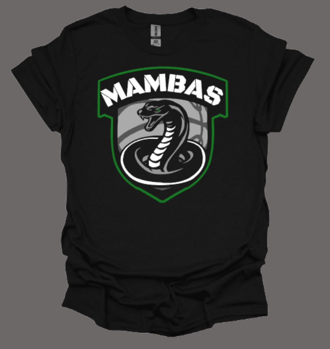 Mambas Basketball Logo Softstyle Tee