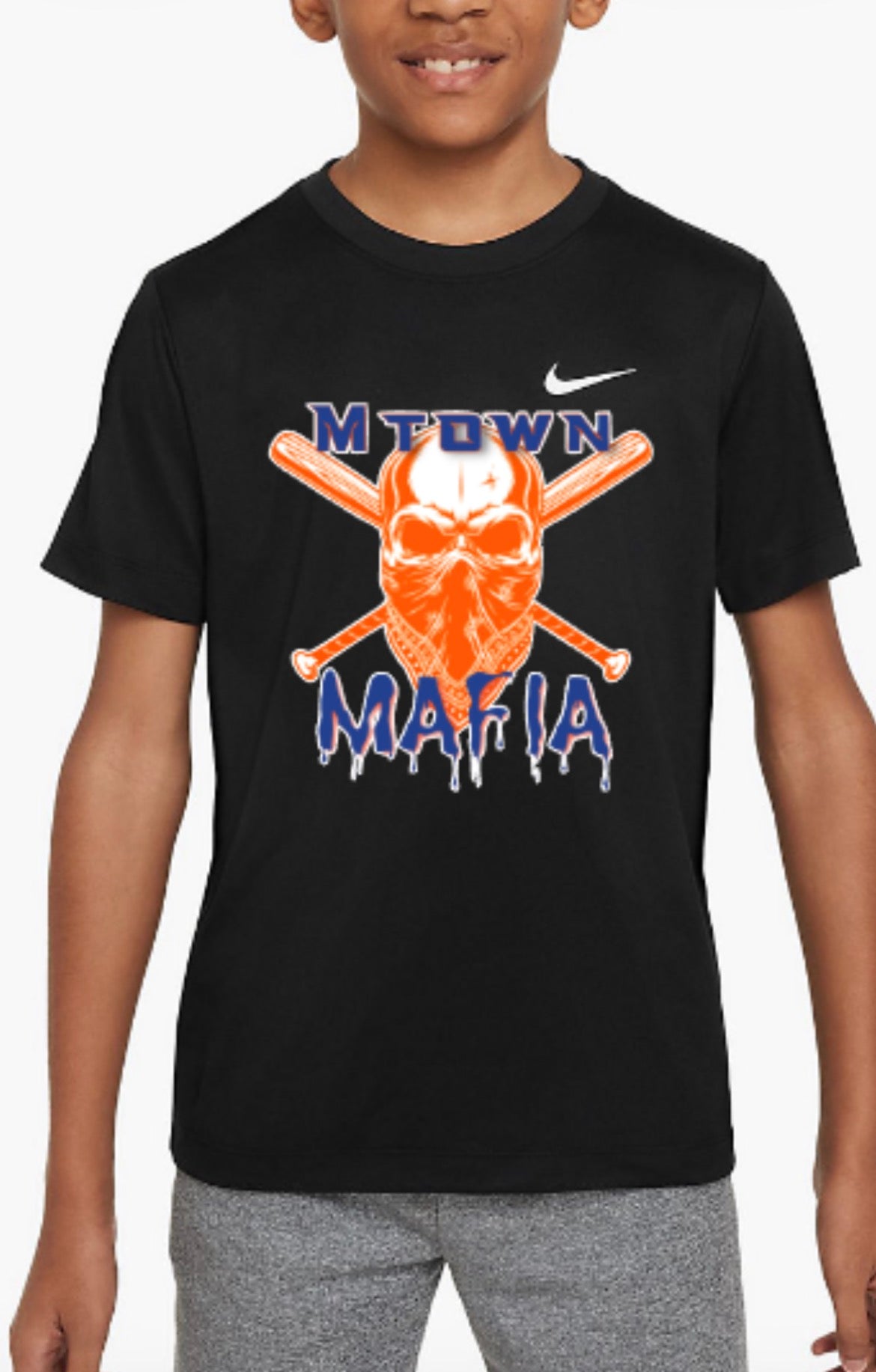 MTOWN Mafia Logo Nike Boys' Legend Dri-FIT T-Shirt