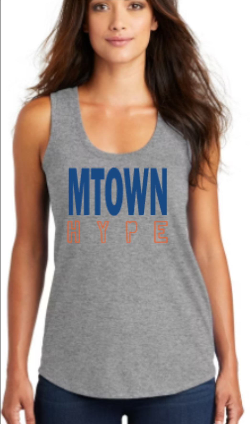 MTOWN Hype Extra Innings Women's Perfect Tri Racerback Tank