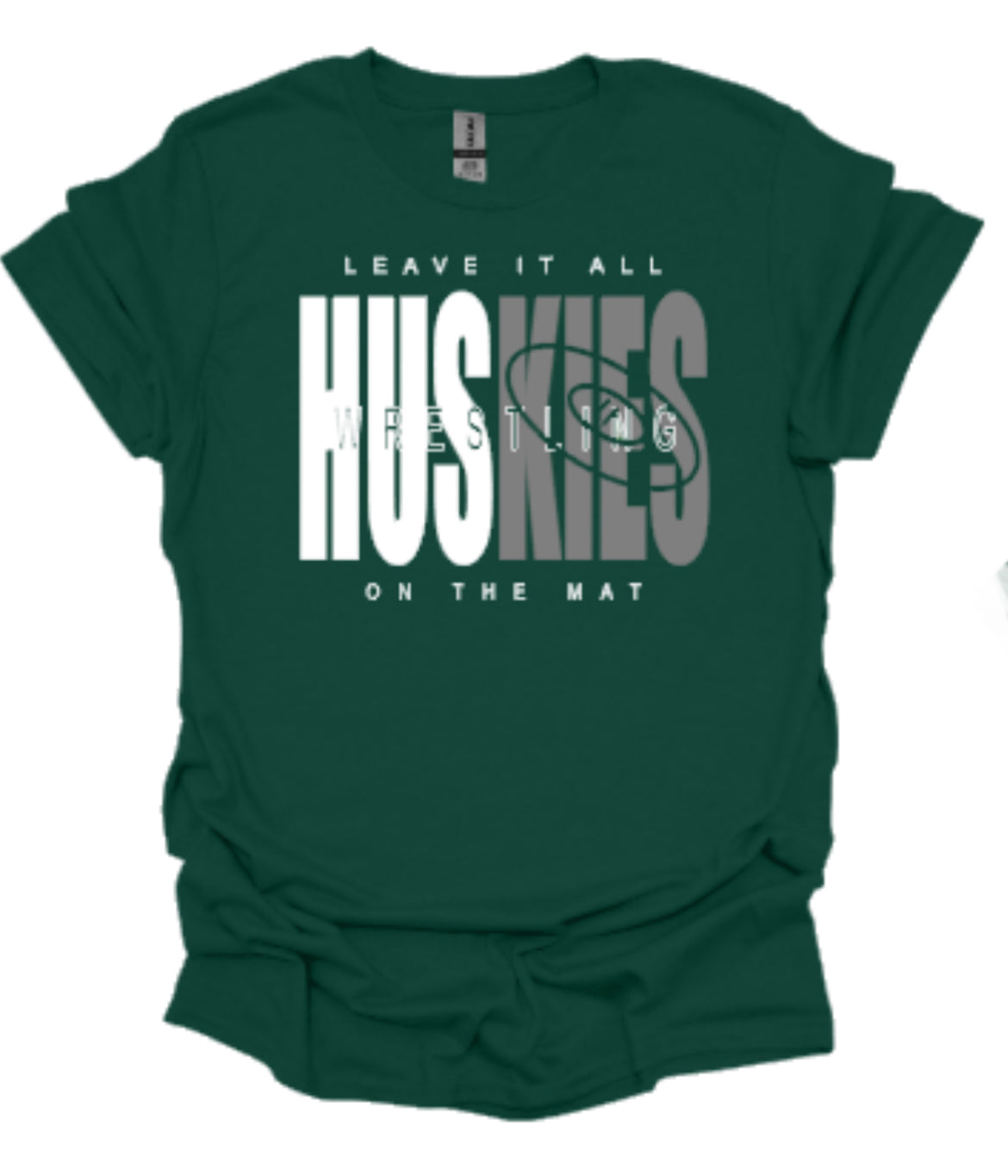 HUSKIES Leave It All On The Mat Softstyle Tee