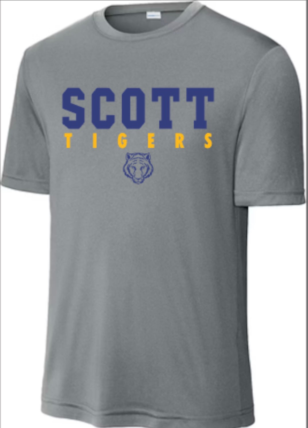 Scott Tigers Varsity Cooling Performance Tee