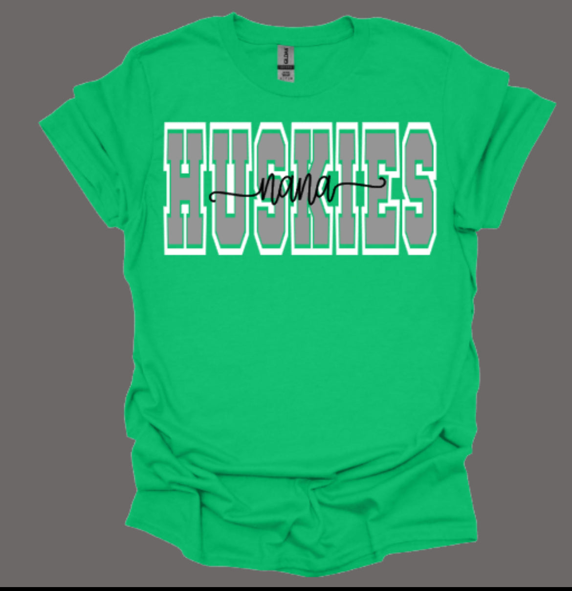 HUSKIES GRANDMA Custom Softstyle Tee