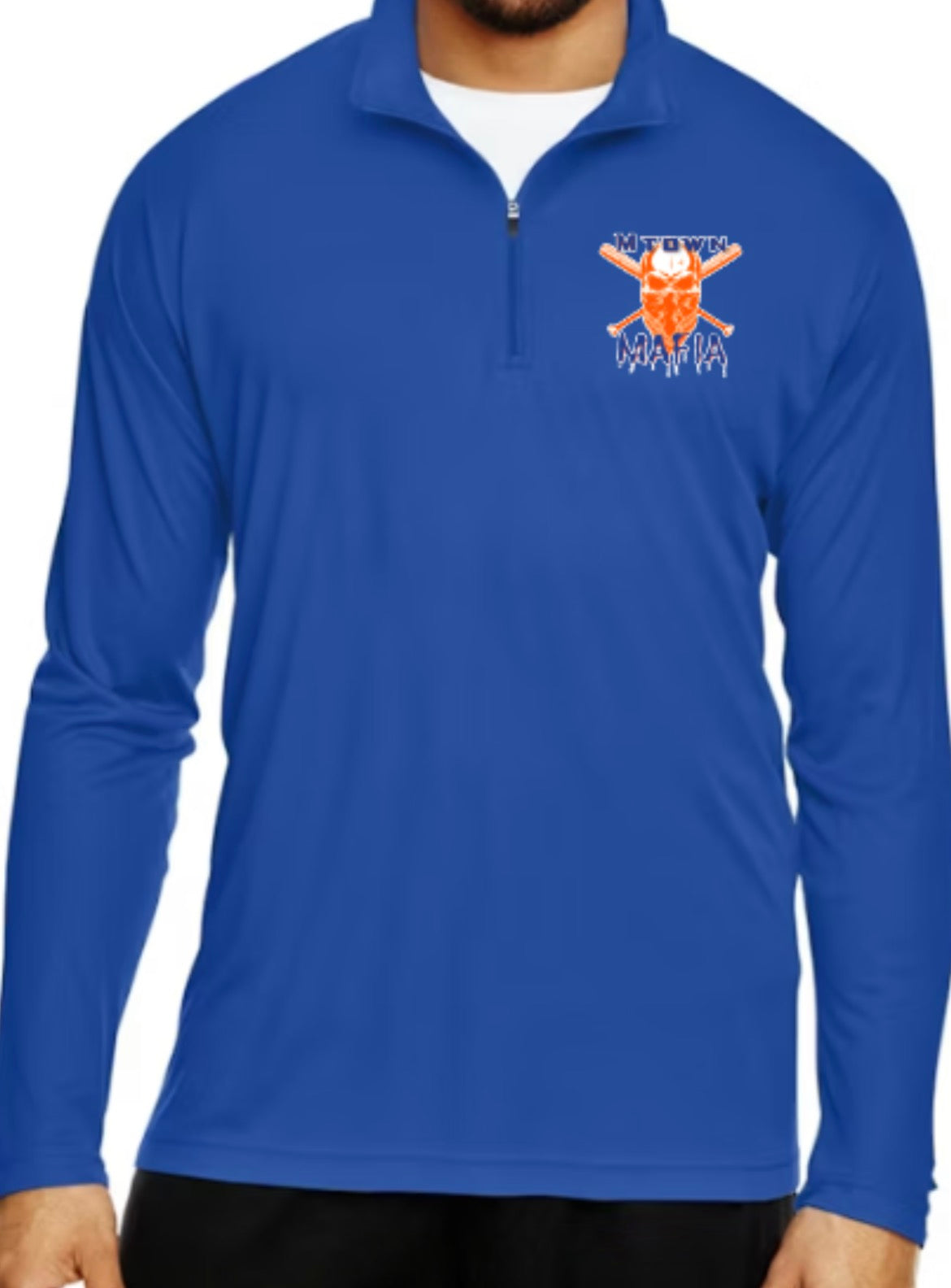 MTOWN Mafia Men's Zone Performance Quarter-Zip