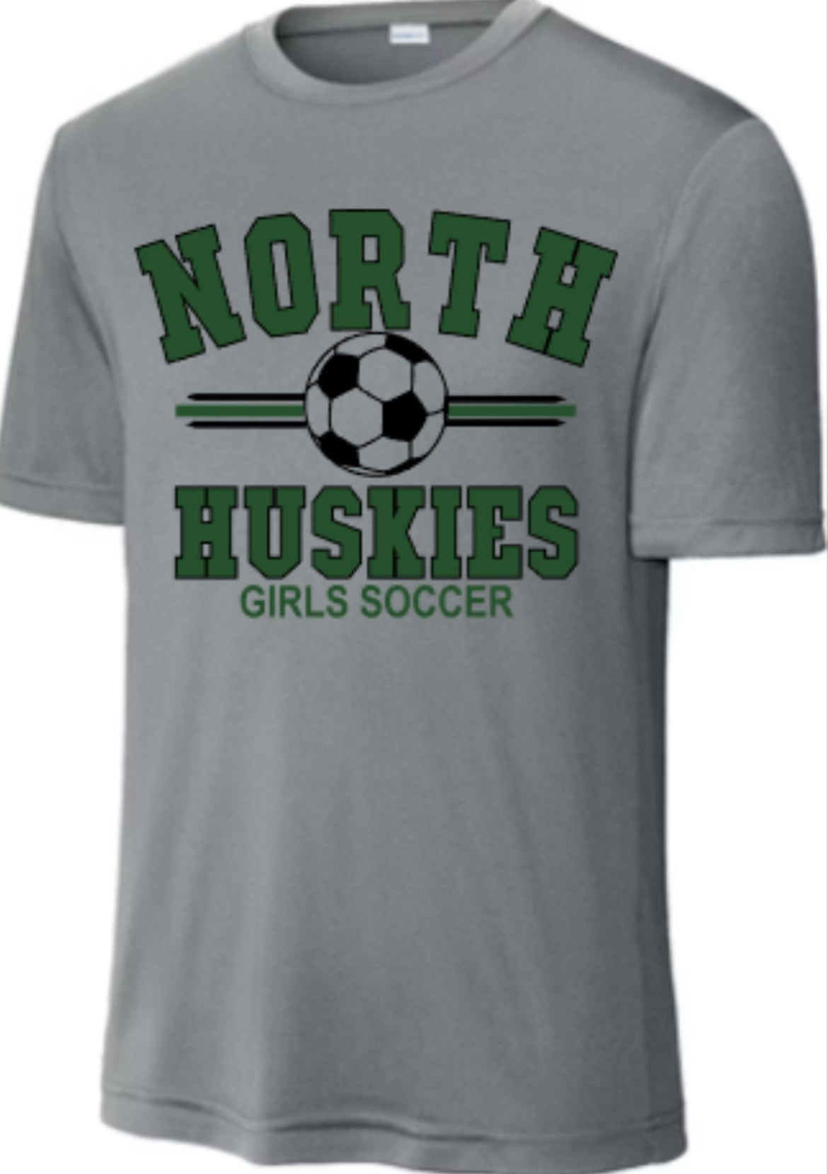 Huskies Girls Soccer Assist Cooling Performance Tee