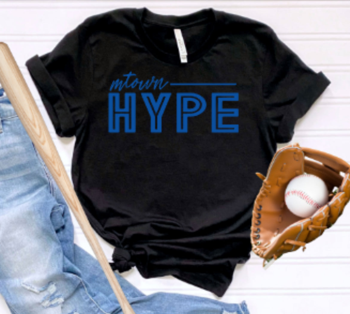 MTOWN  Hype Straightaway Softstyle Tee