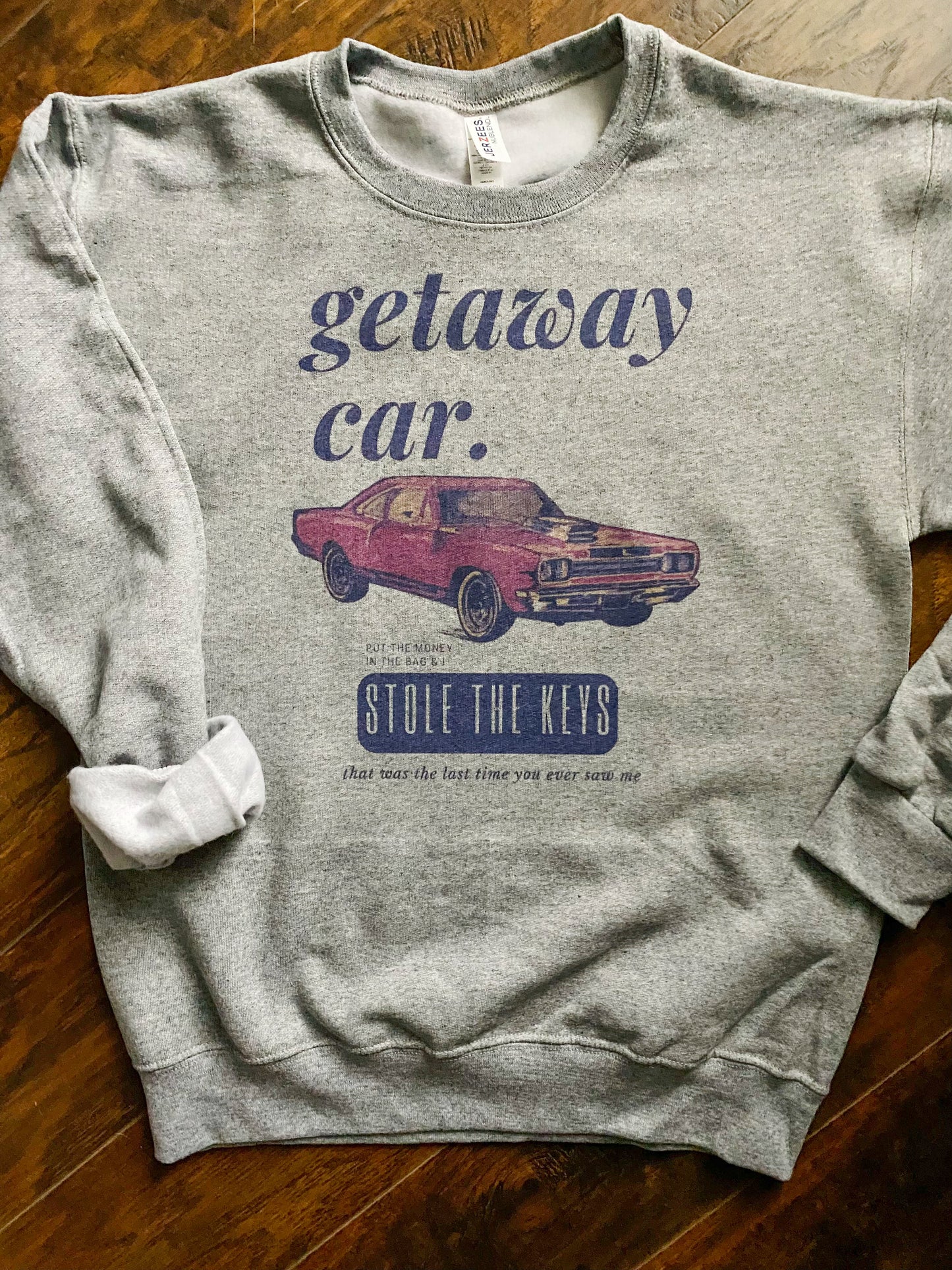 Getaway Car Crewneck Sweatshirt