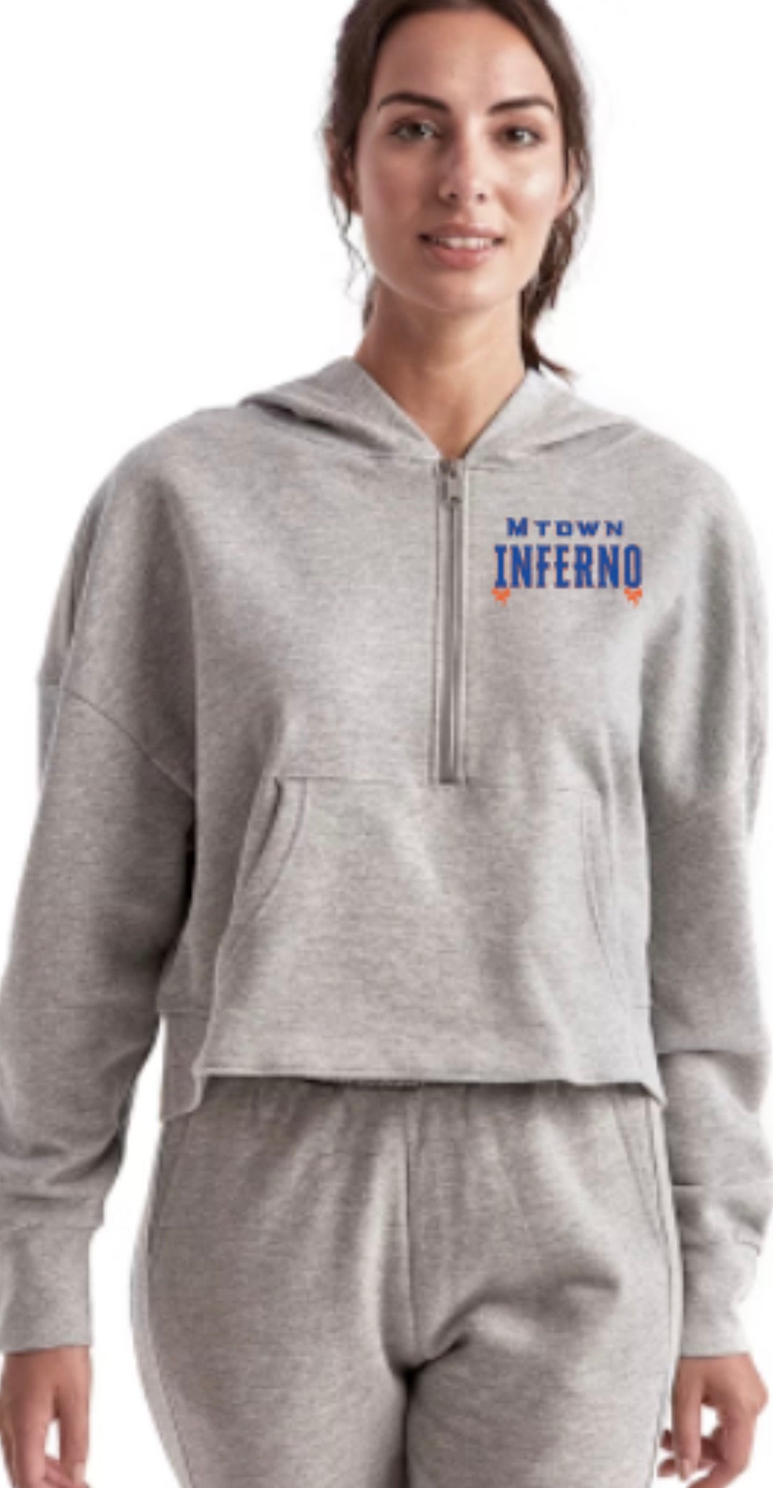 MTOWN Inferno Women’s Half-Zip Hoodie