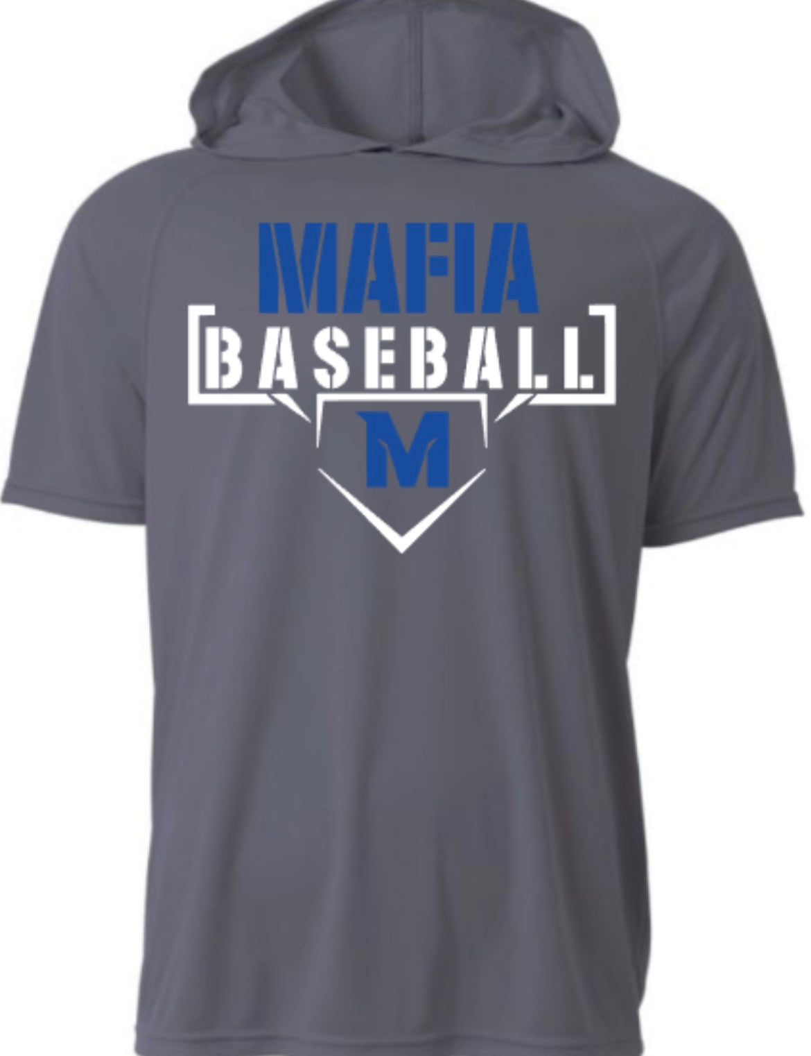 Mafia Baseball Short Sleeve Hooded Tee