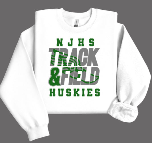 NJHS Track & Field Crewneck Sweatshirt