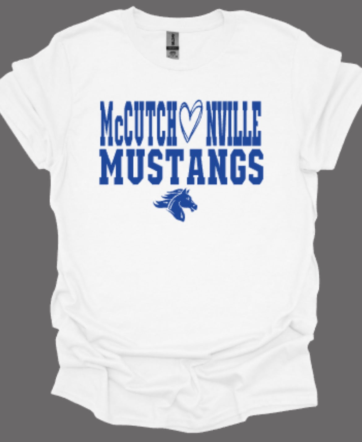Mustangs Love Softstyle Tee