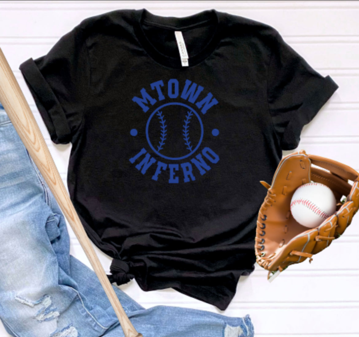 MTOWN  Inferno Fastball Softstyle Tee