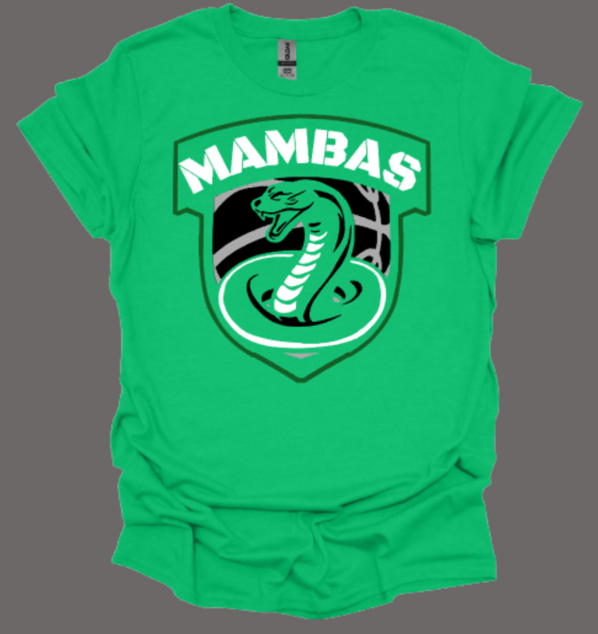 Mambas Basketball Logo Softstyle Tee