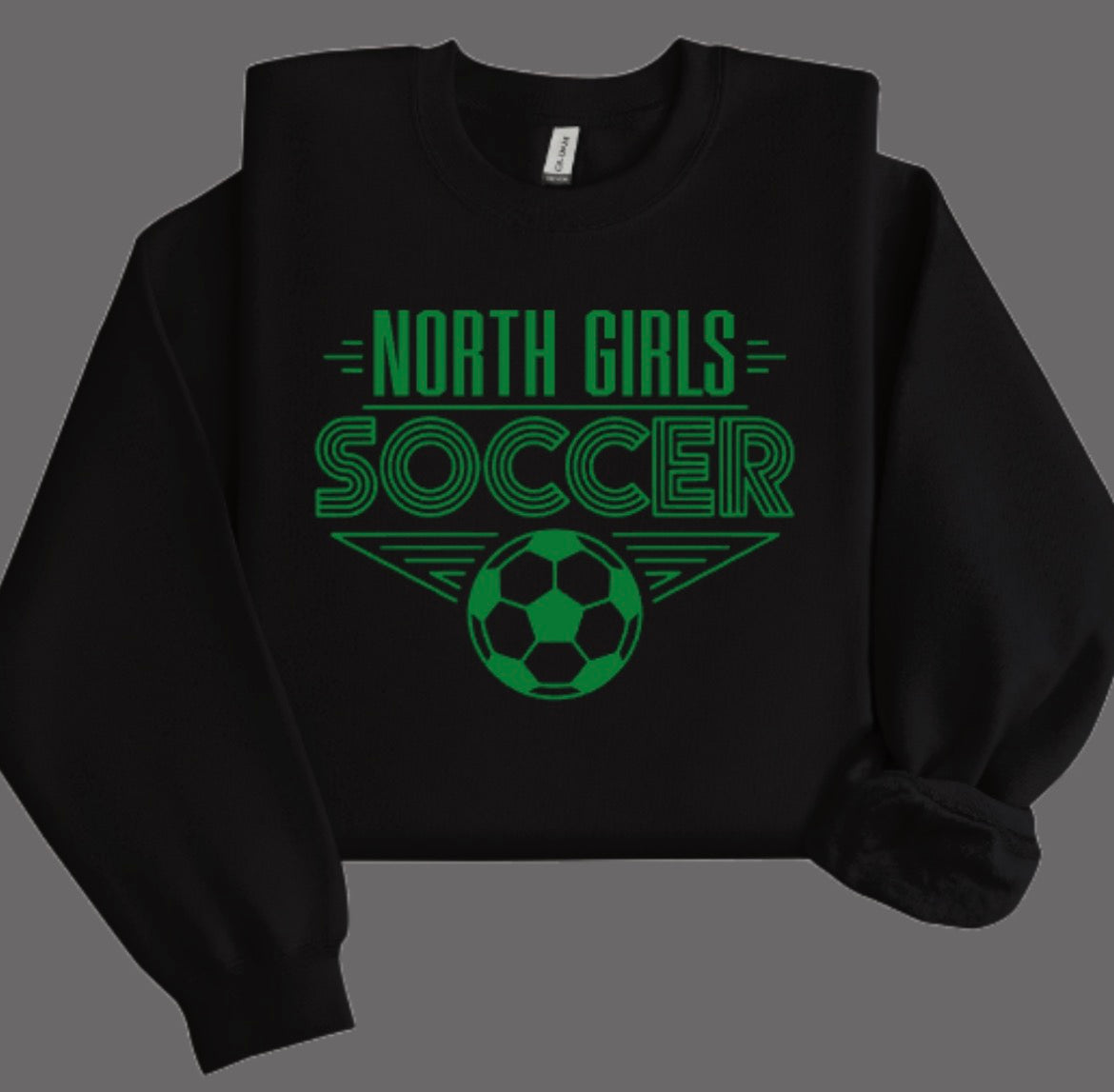 Huskies Girls Soccer Fanatical Crewneck Sweatshirt